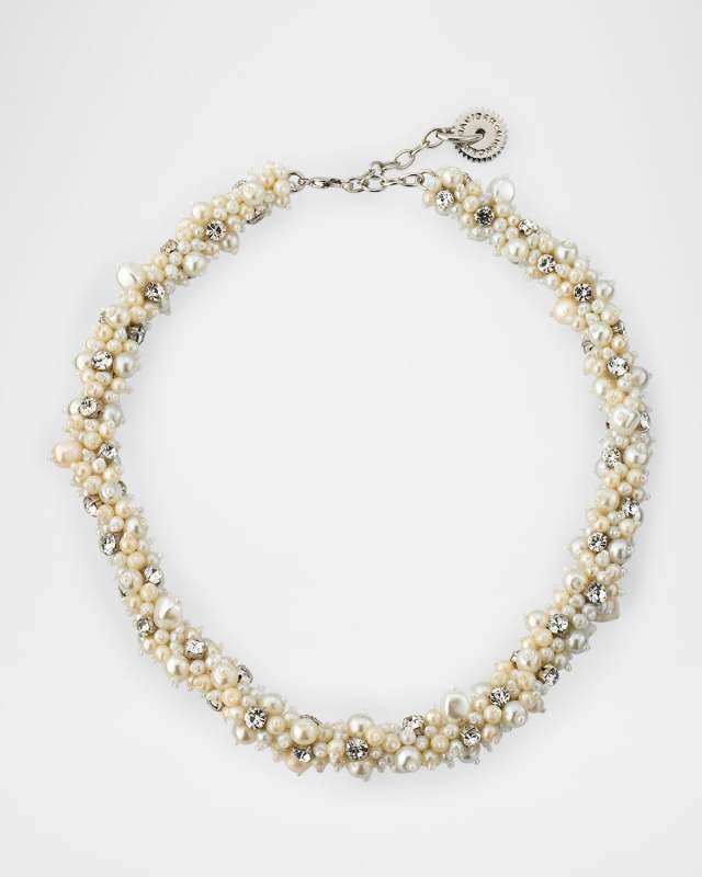 Isadora Pearl Collar Necklace